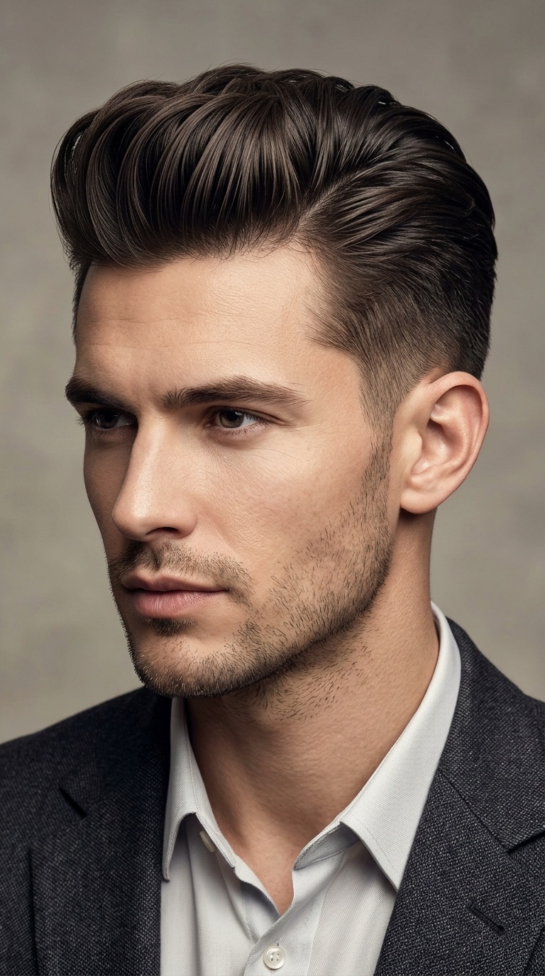 The Sculpted Pompadour