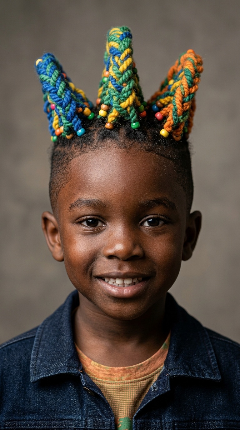 The Sculpted Wool Mohawk