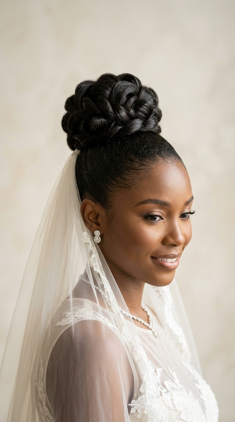 The Sculptural High Knot