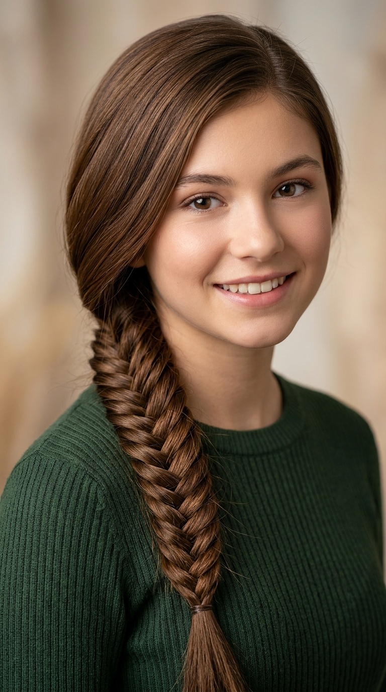 The Side Fishtail Braid