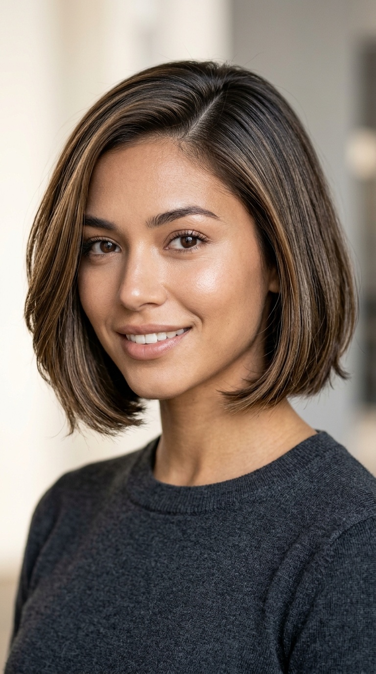 The Side-Parted Bob