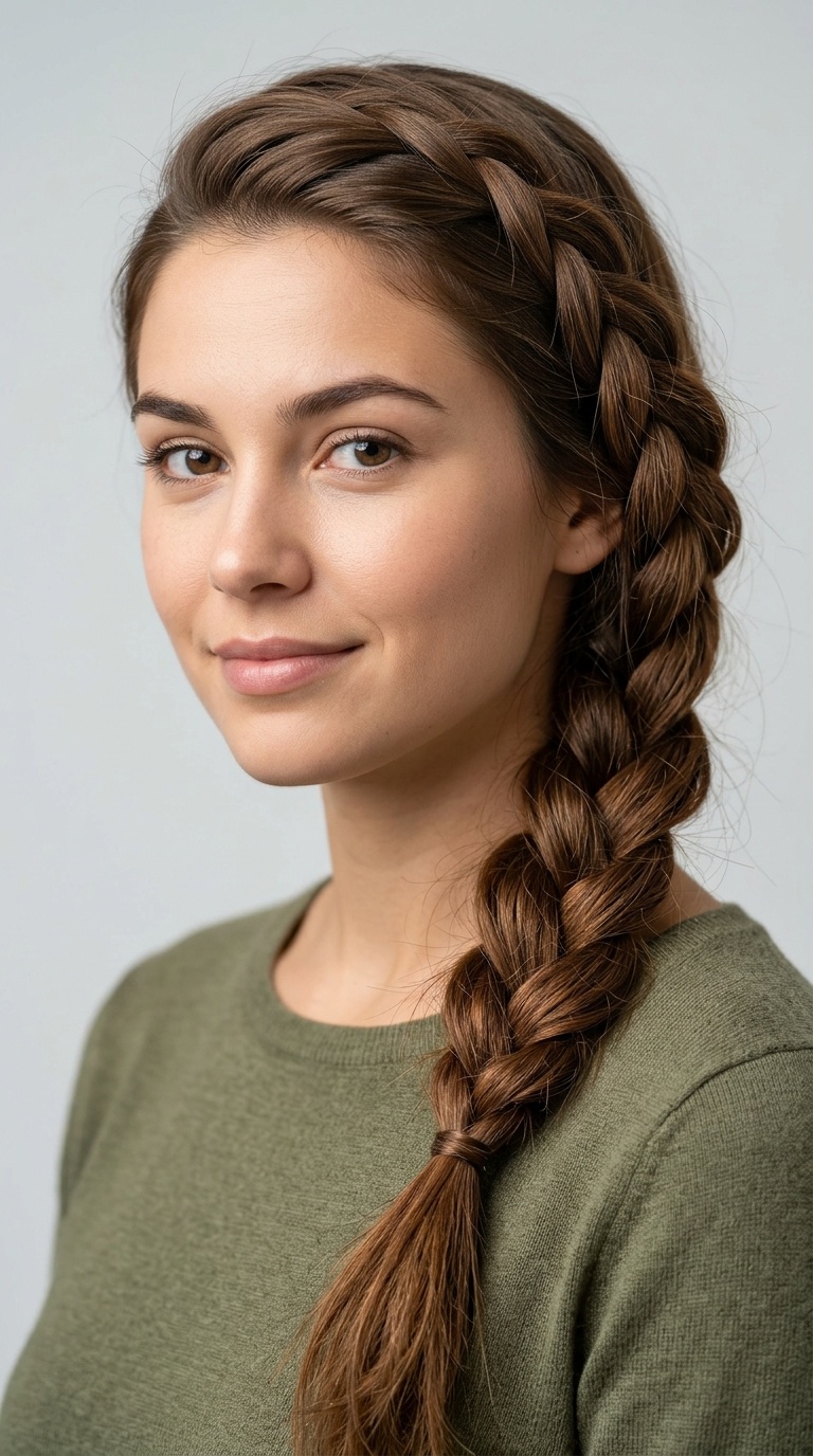 The Side-Swept Braid
