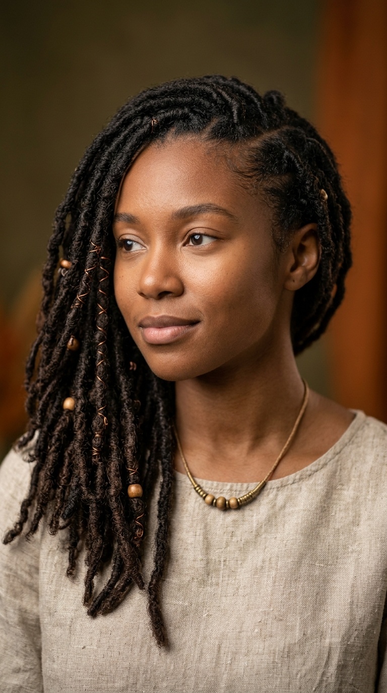 The Side-Swept Goddess