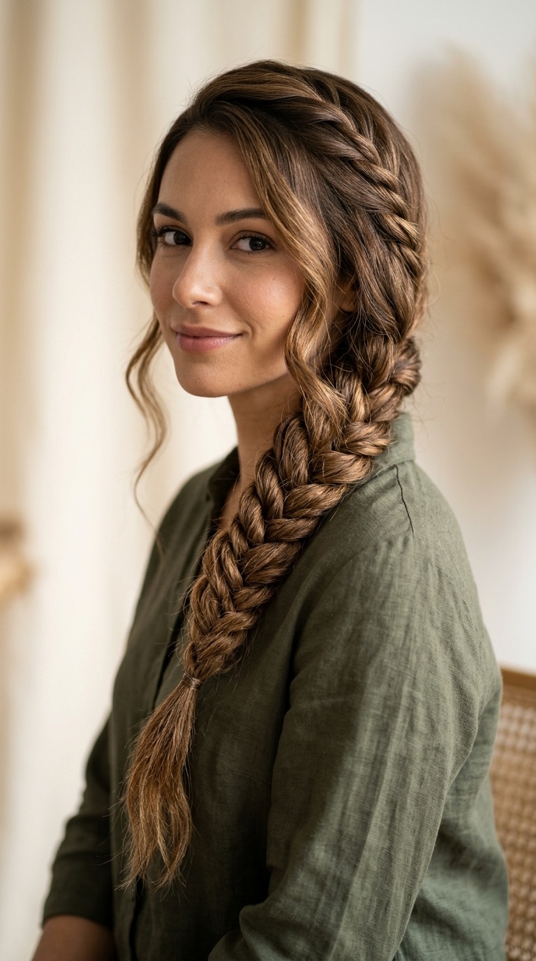 The Side-Swept Rope Twist