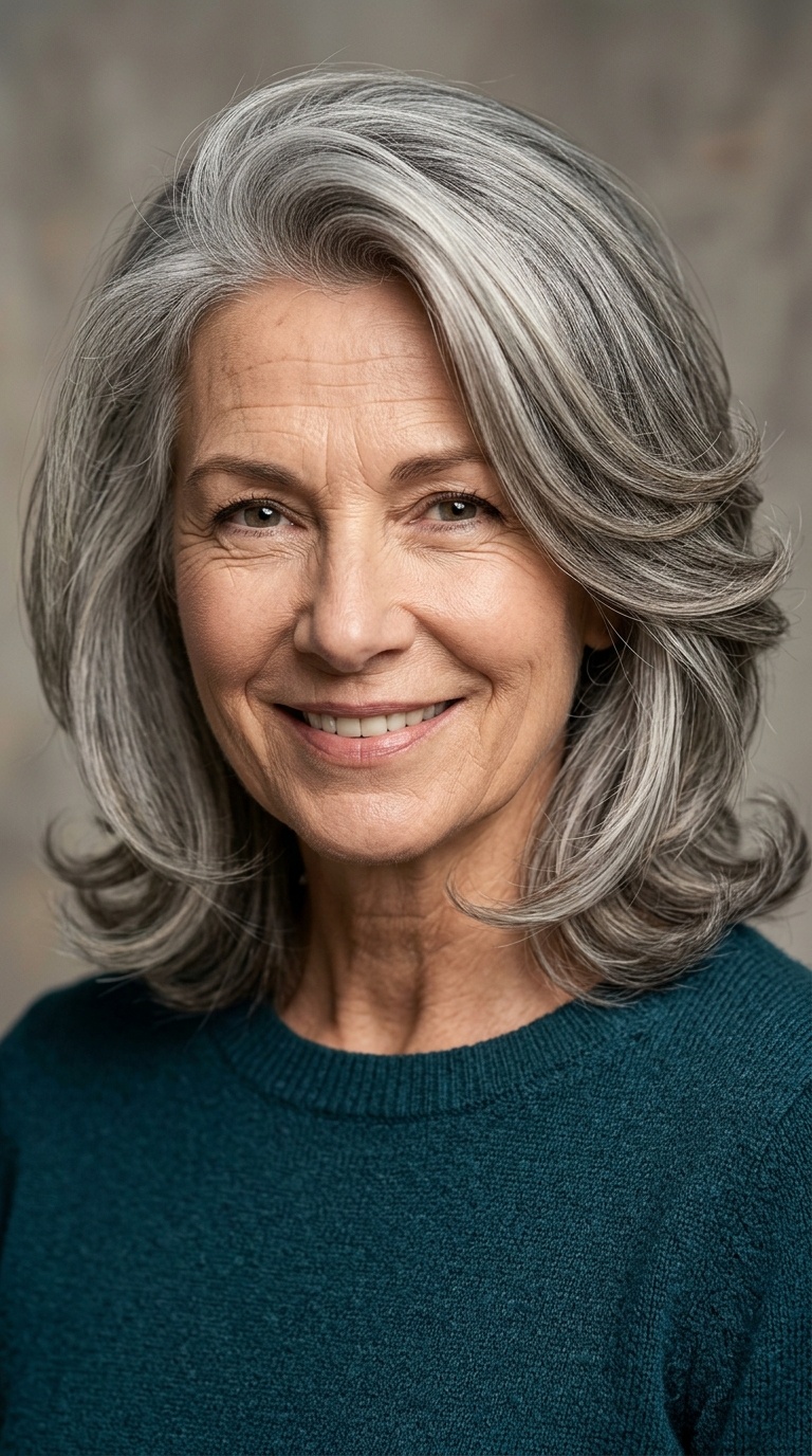 The Side-Swept Voluminous Flip