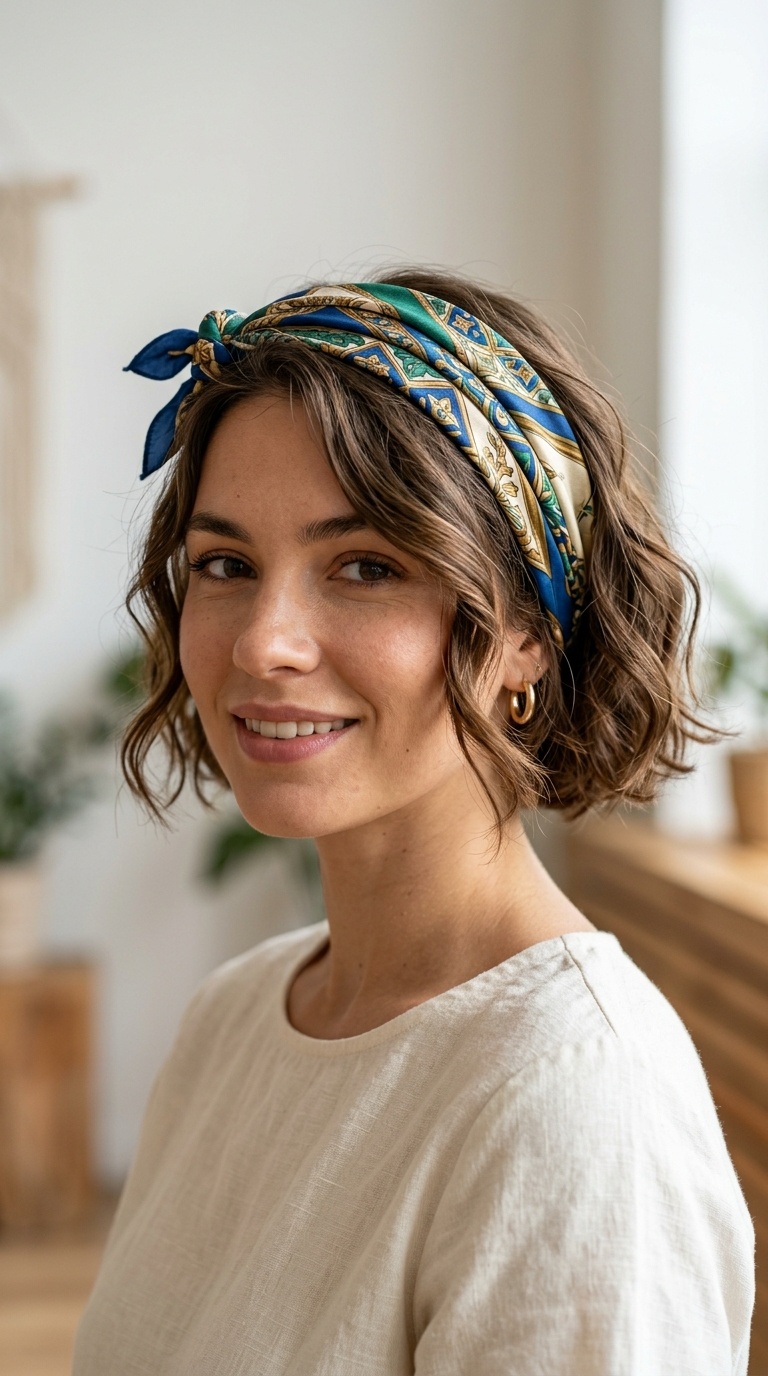 The Silk Scarf Headband