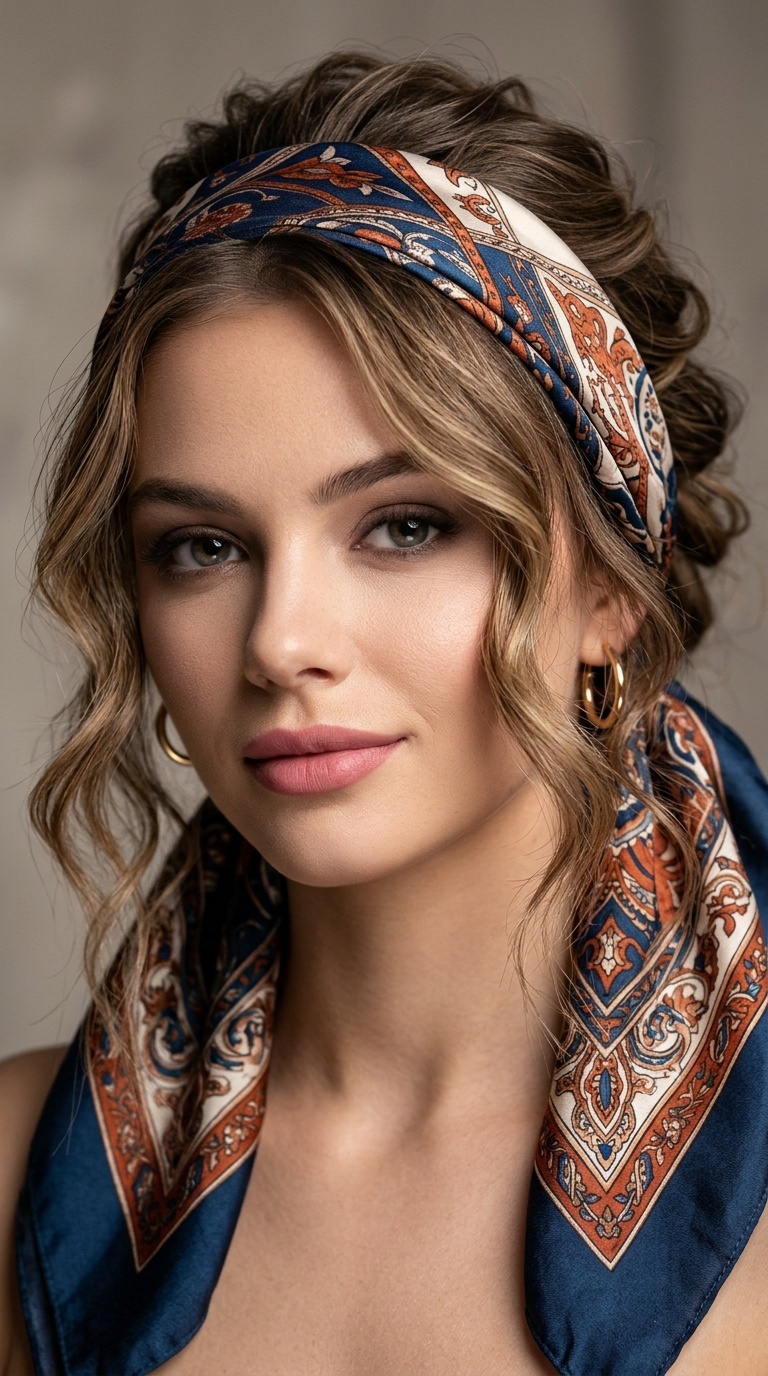 The Silk Scarf Wrap