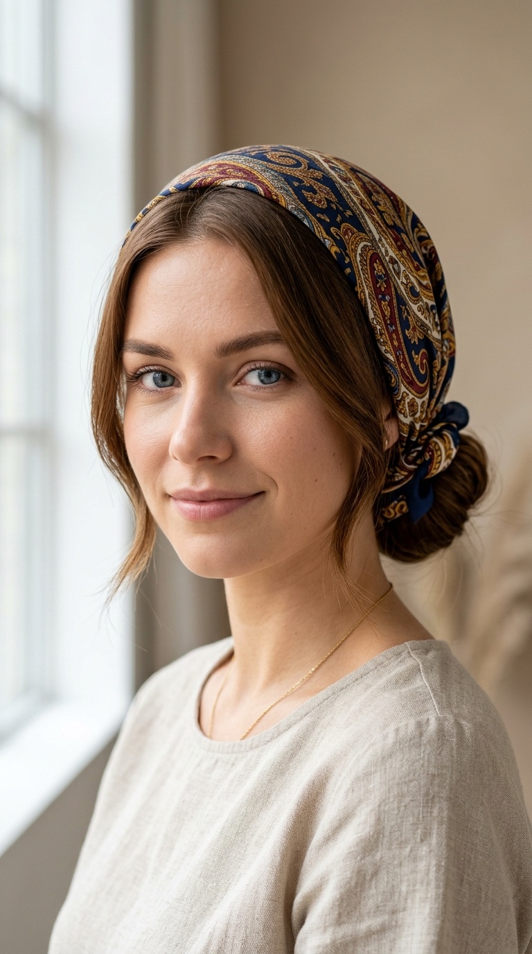 The Silk Scarf Wrap