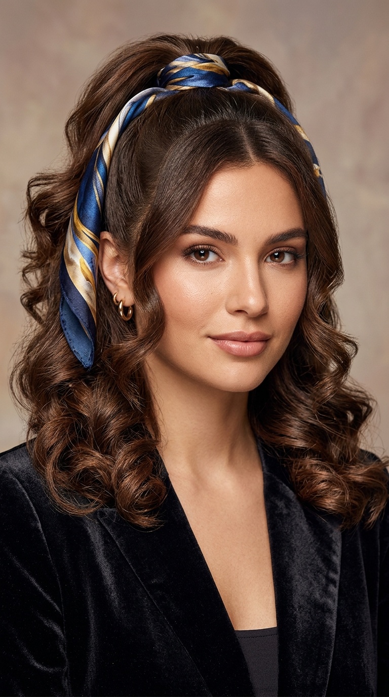 The Silk Scarf Wrap