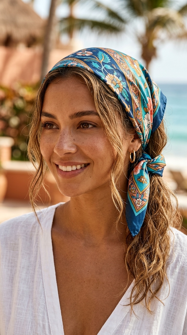 The Silk Scarf Wrap