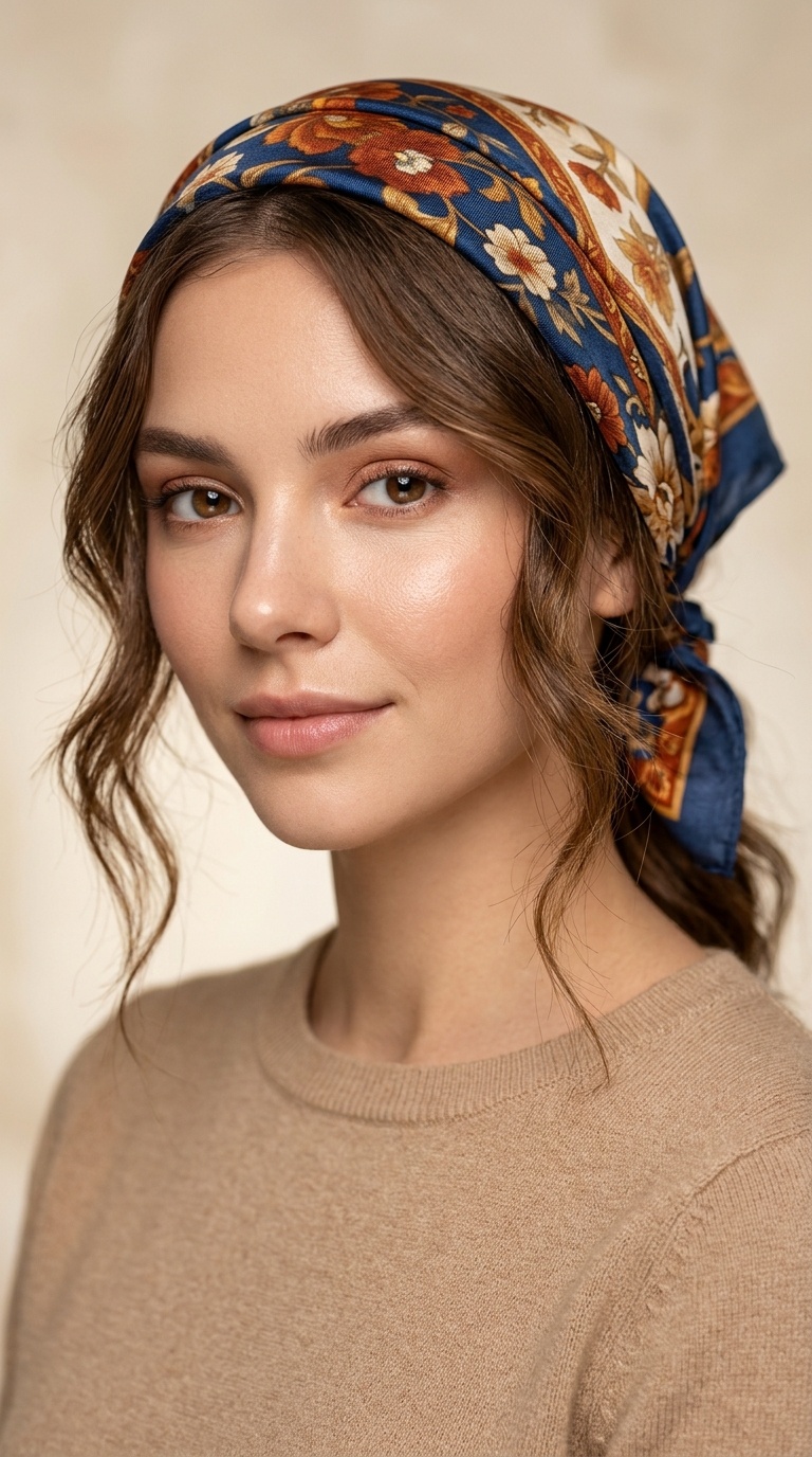 The Silk Scarf Wrap