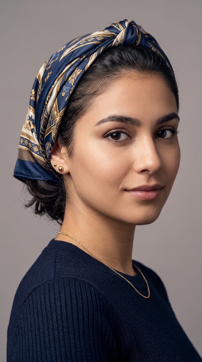 The Silk Scarf Wrap
