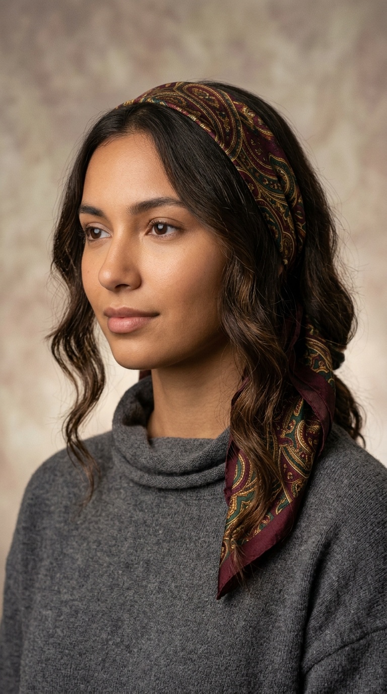 The Silk Scarf Wrap