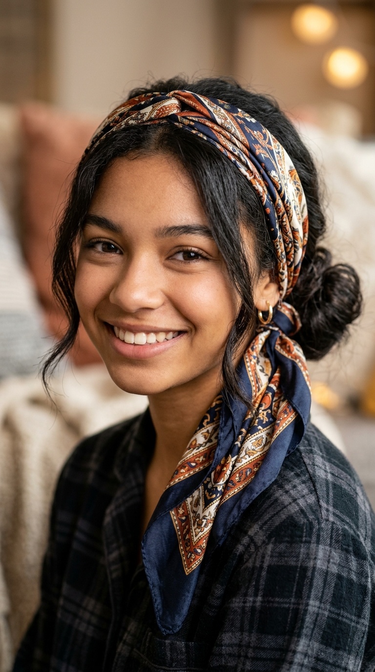 The Silk Scarf Wrap