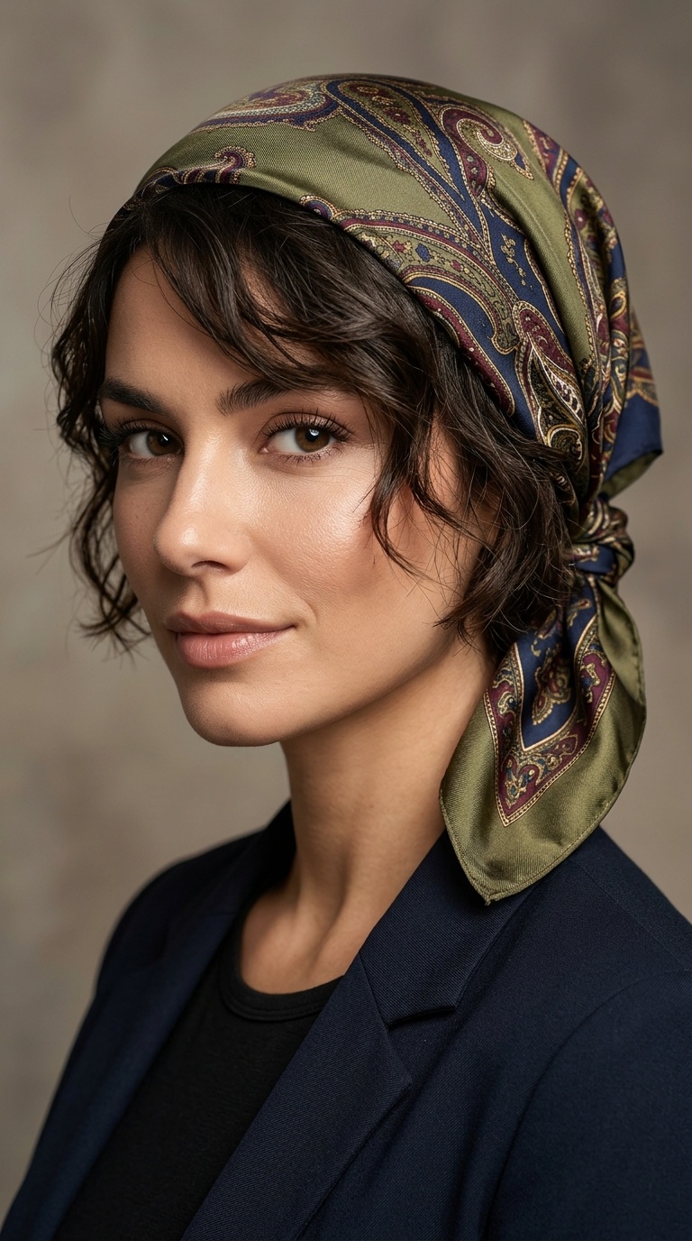 The Silk Scarf Wrap