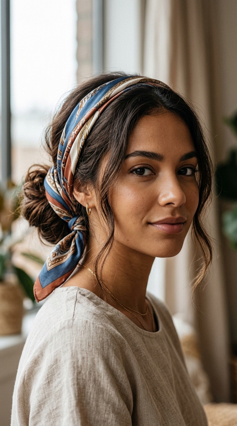 The Silk Scarf Wrap