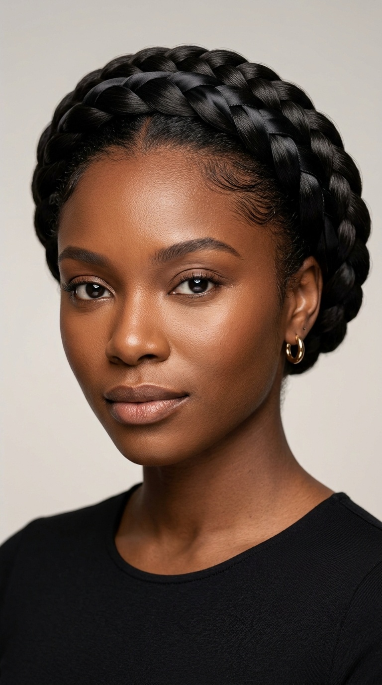 The Silk-Wrapped Halo Braid