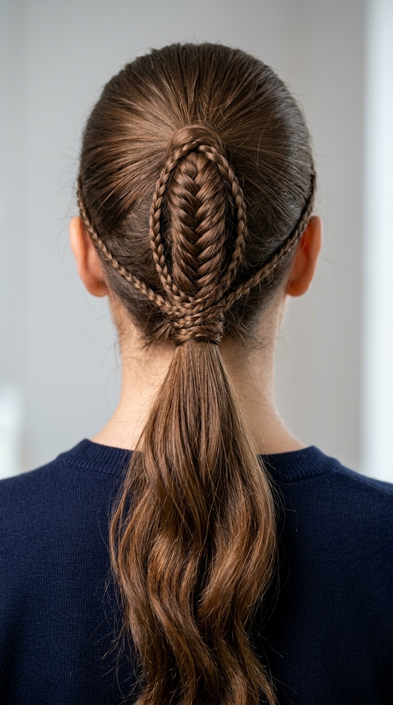 The Skeleton Braid Wrap