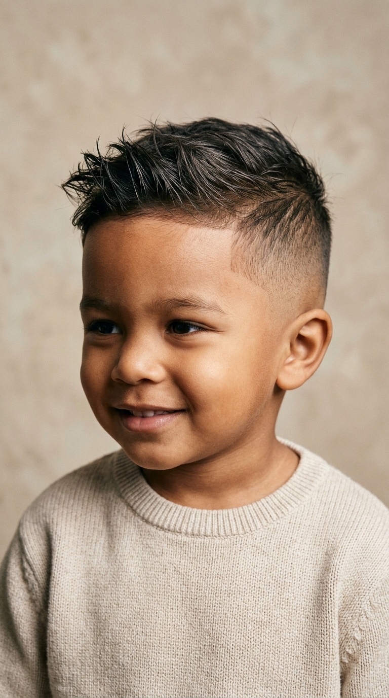The Skin Fade with Textured Top