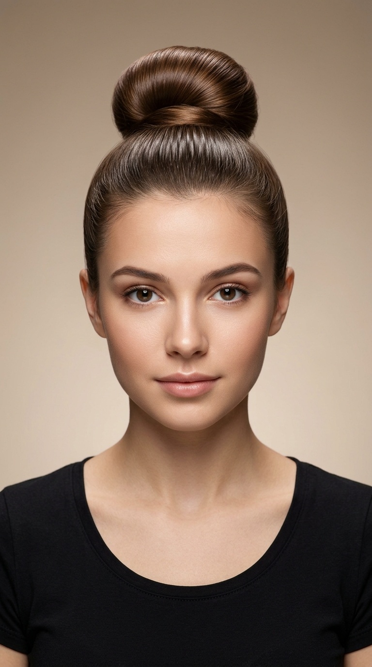 THE SLEEK BALLERINA BUN
