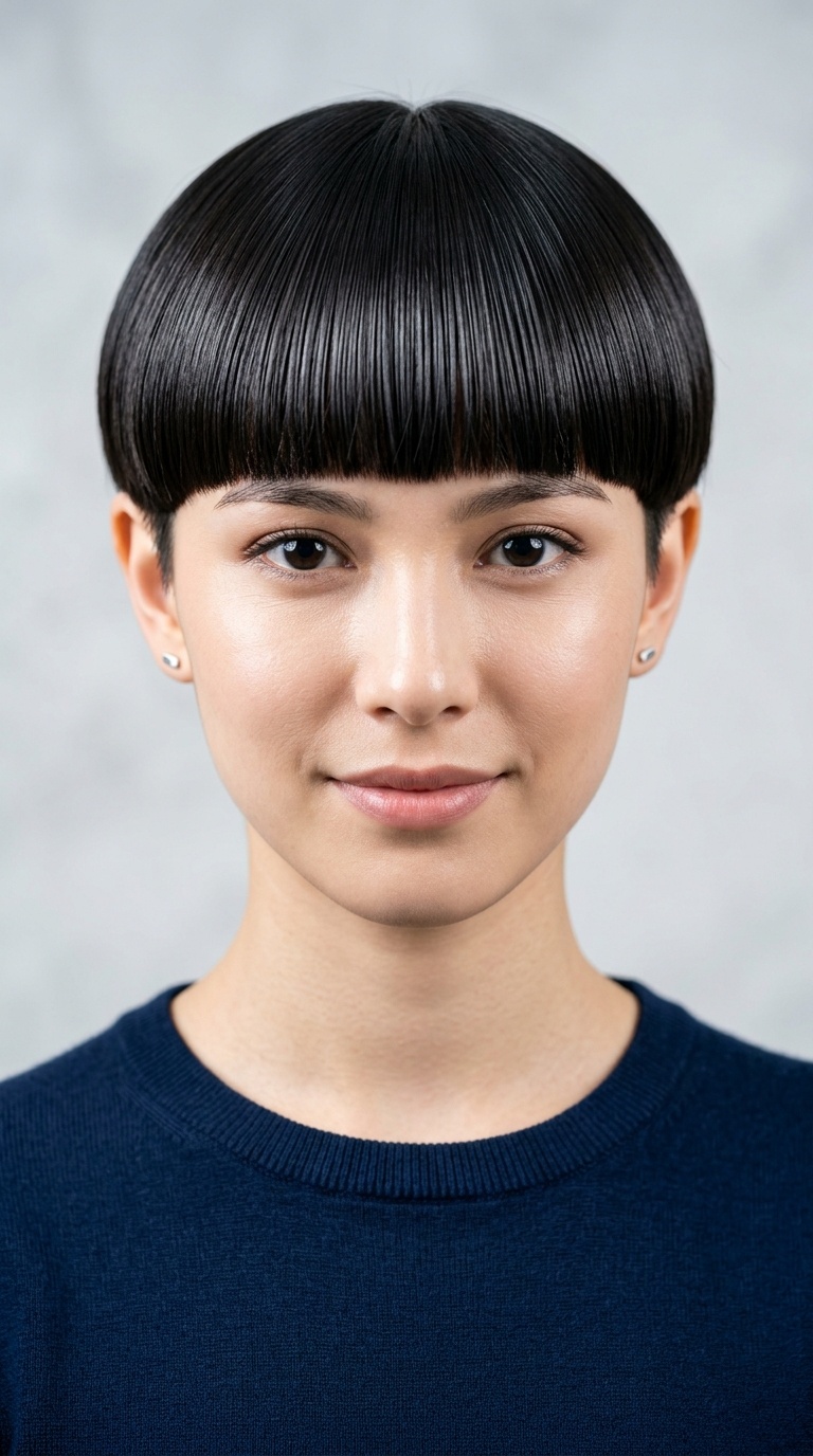 The Sleek Bowl Cut