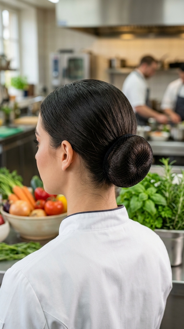 The Sleek Chignon