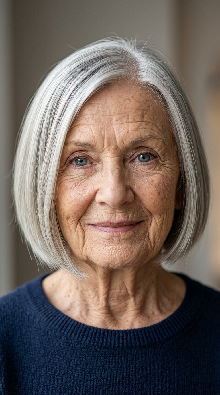 The Sleek Chin-Length Bob