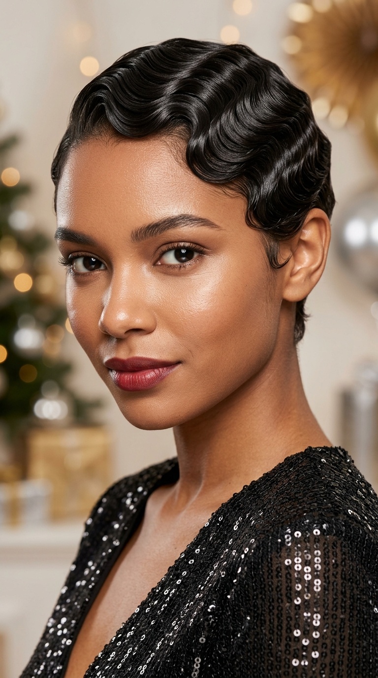 The Sleek Finger Waves