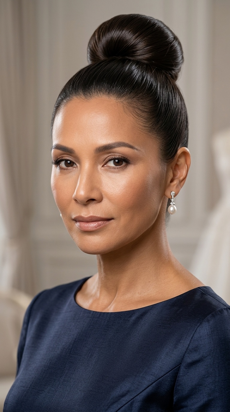 The Sleek High Ballerina Bun