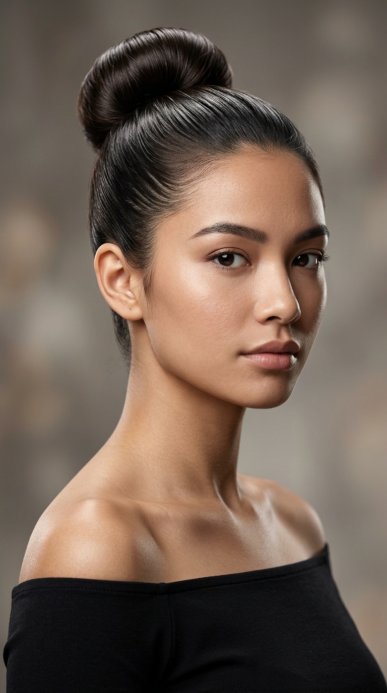 The Sleek High Bun