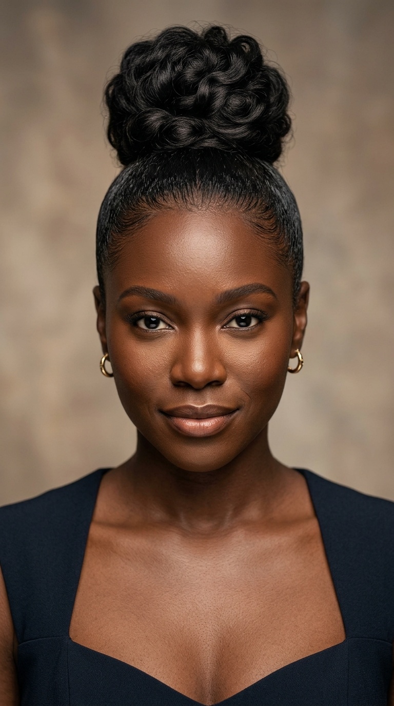 The Sleek High Bun