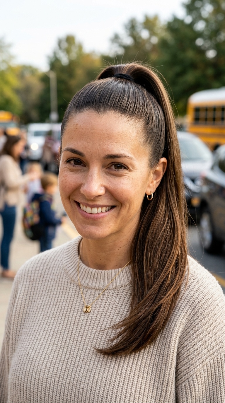 The Sleek High Pony