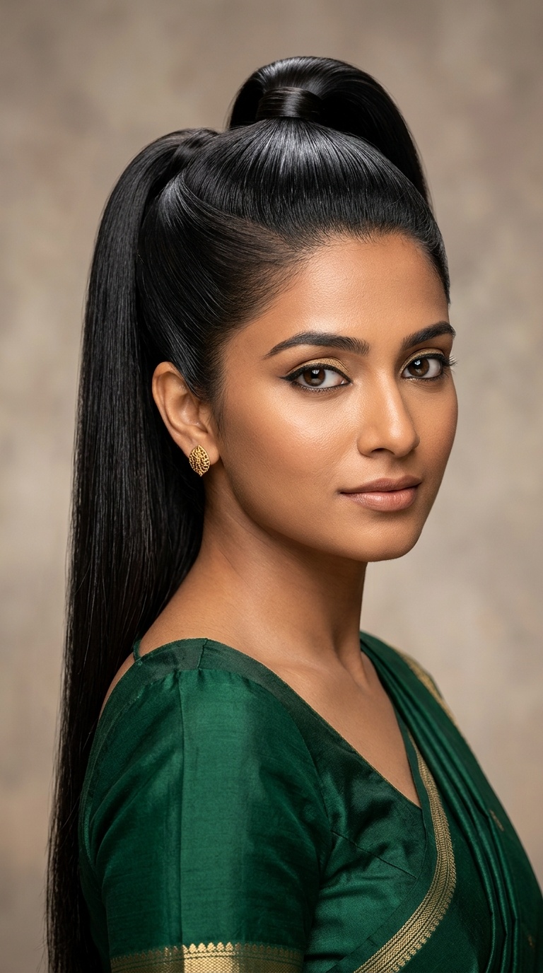 The Sleek High Ponytail