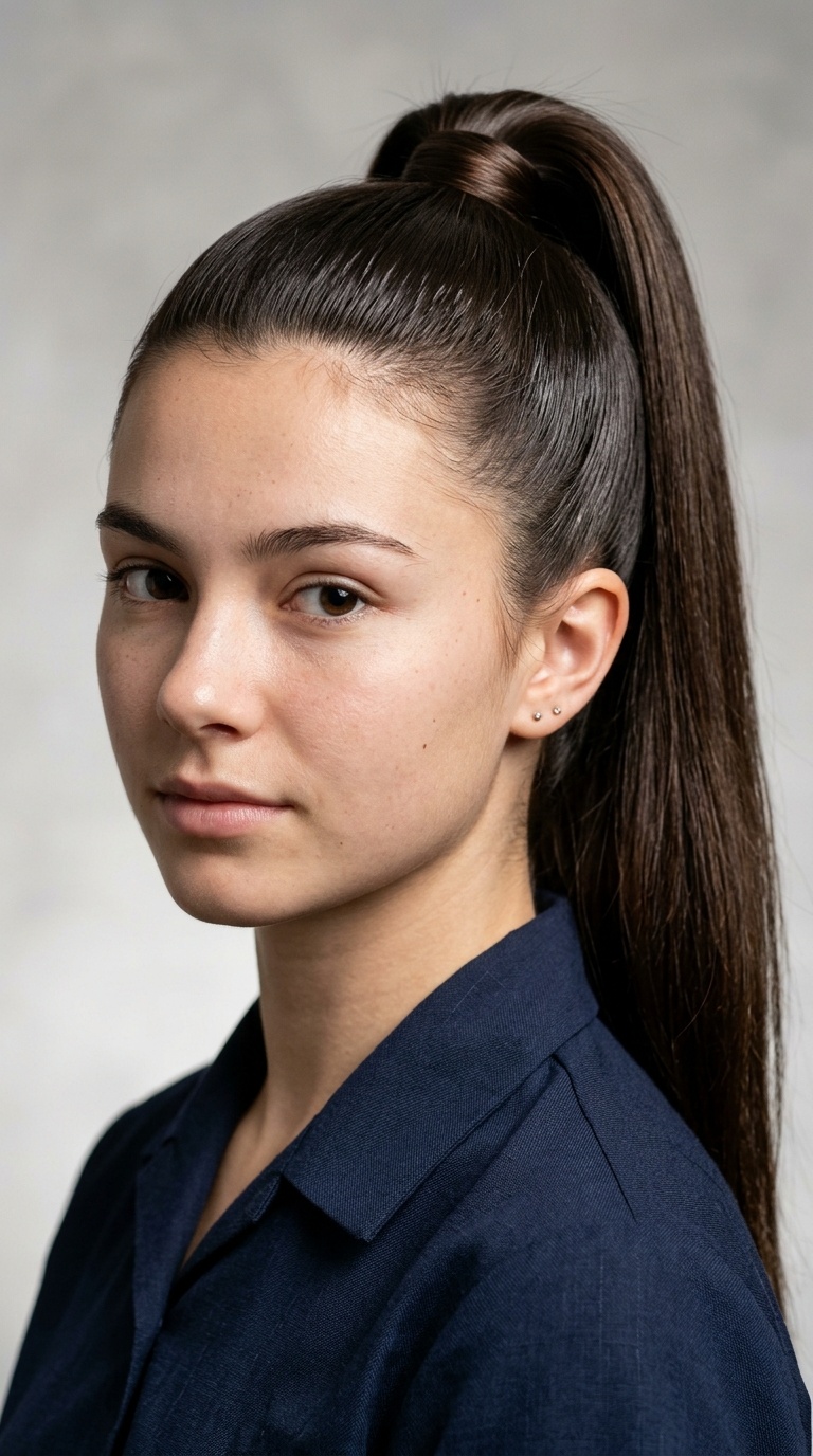 The Sleek High Ponytail