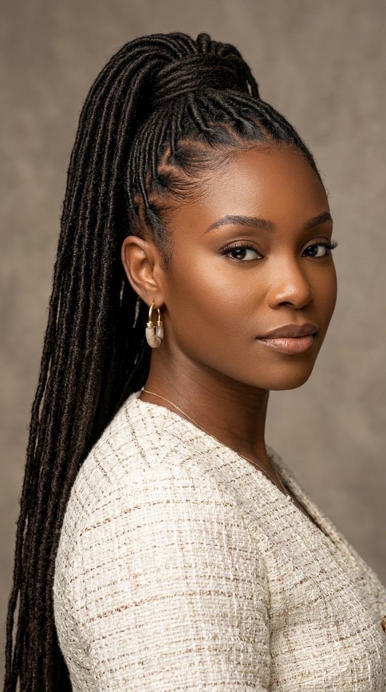 The Sleek High Ponytail