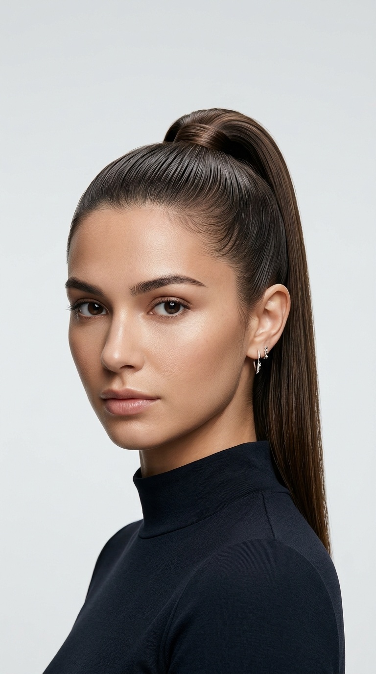 The Sleek High Ponytail