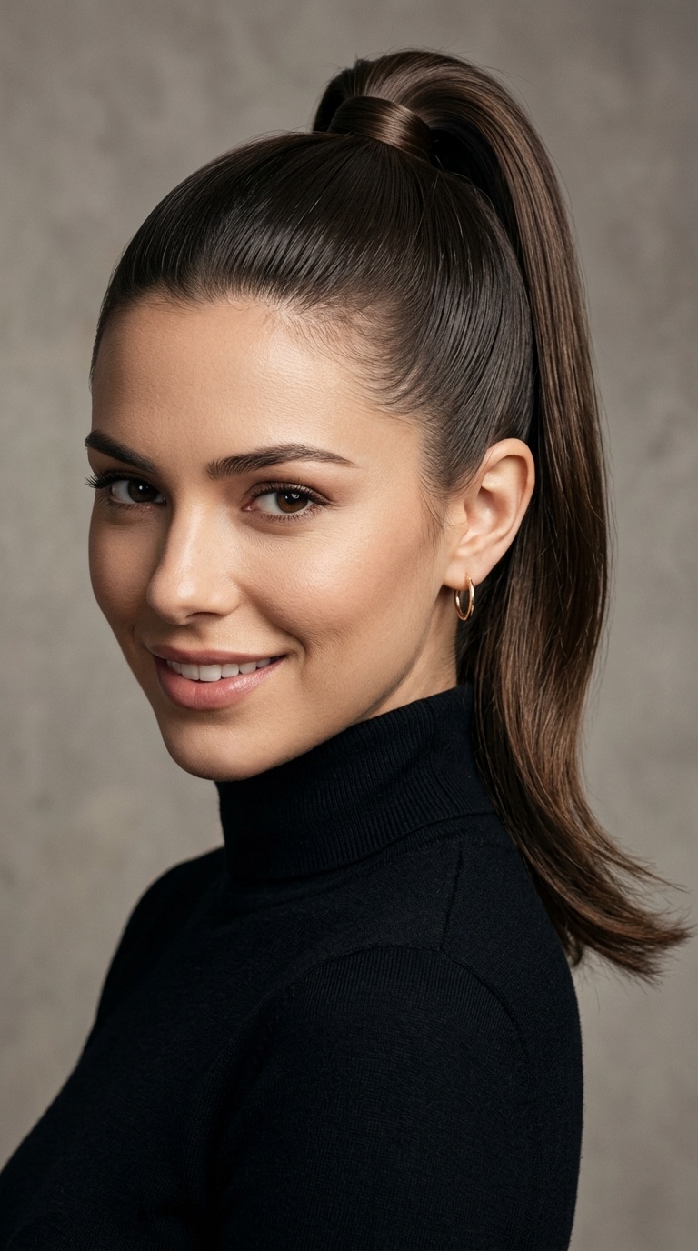 The Sleek High Ponytail