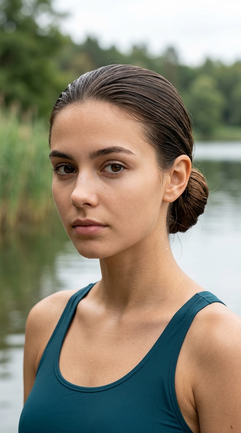 The Sleek Low Bun
