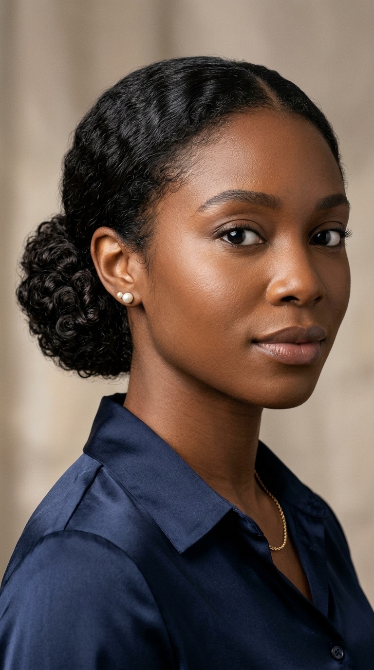 The Sleek Low Bun
