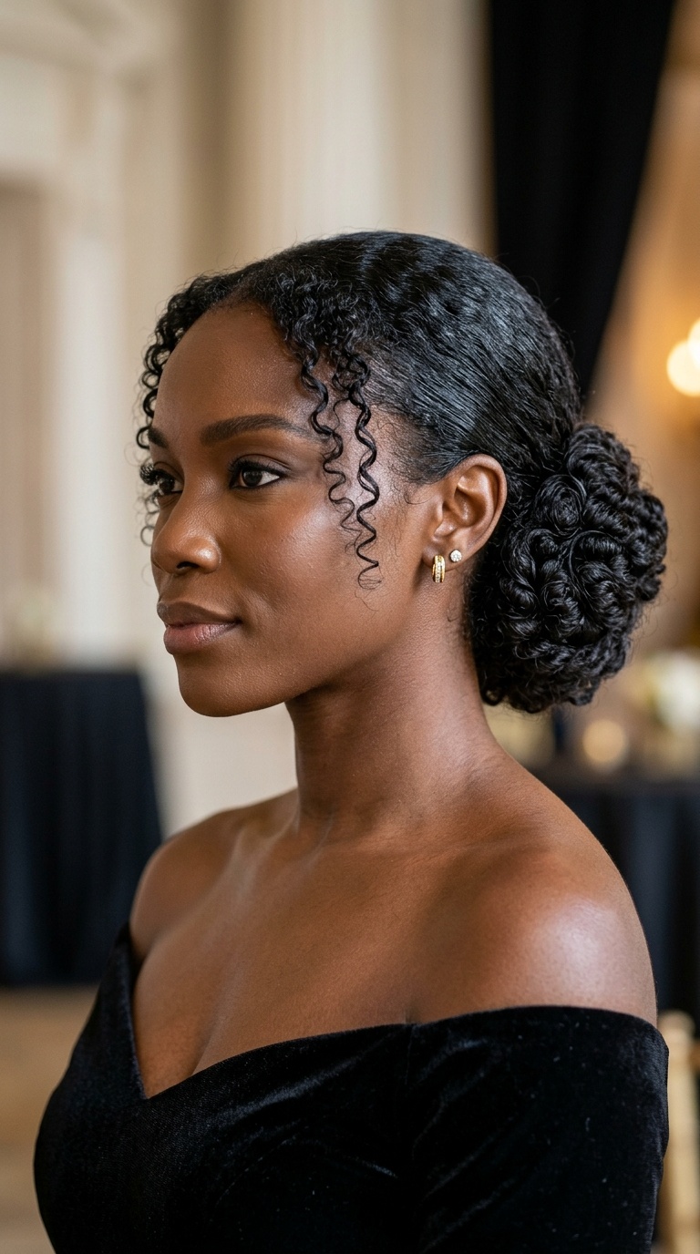 The Sleek Low Chignon
