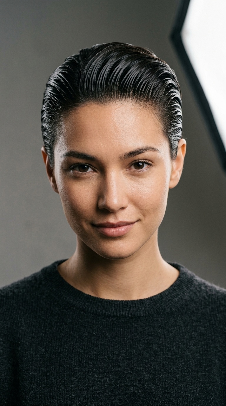 The Sleek Slick-Back