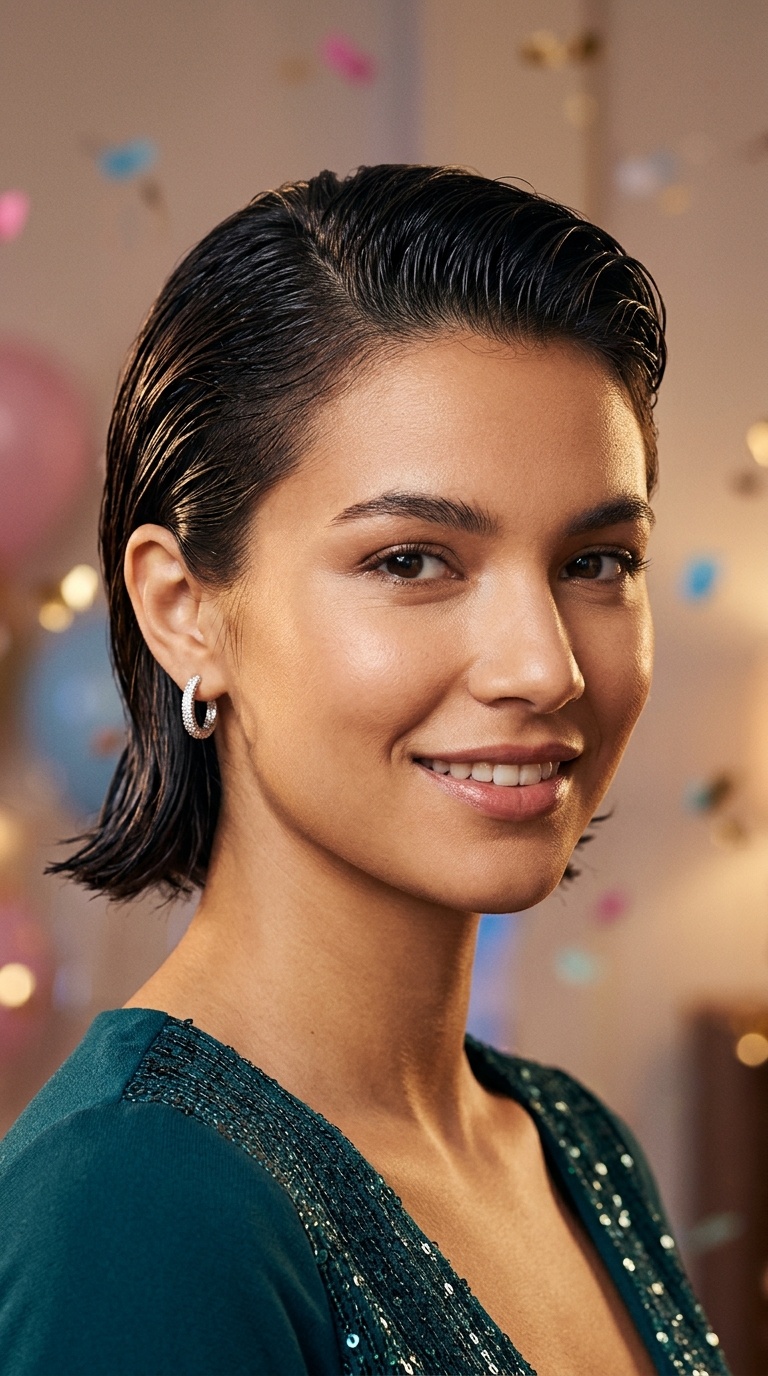 The Sleek Wet Look
