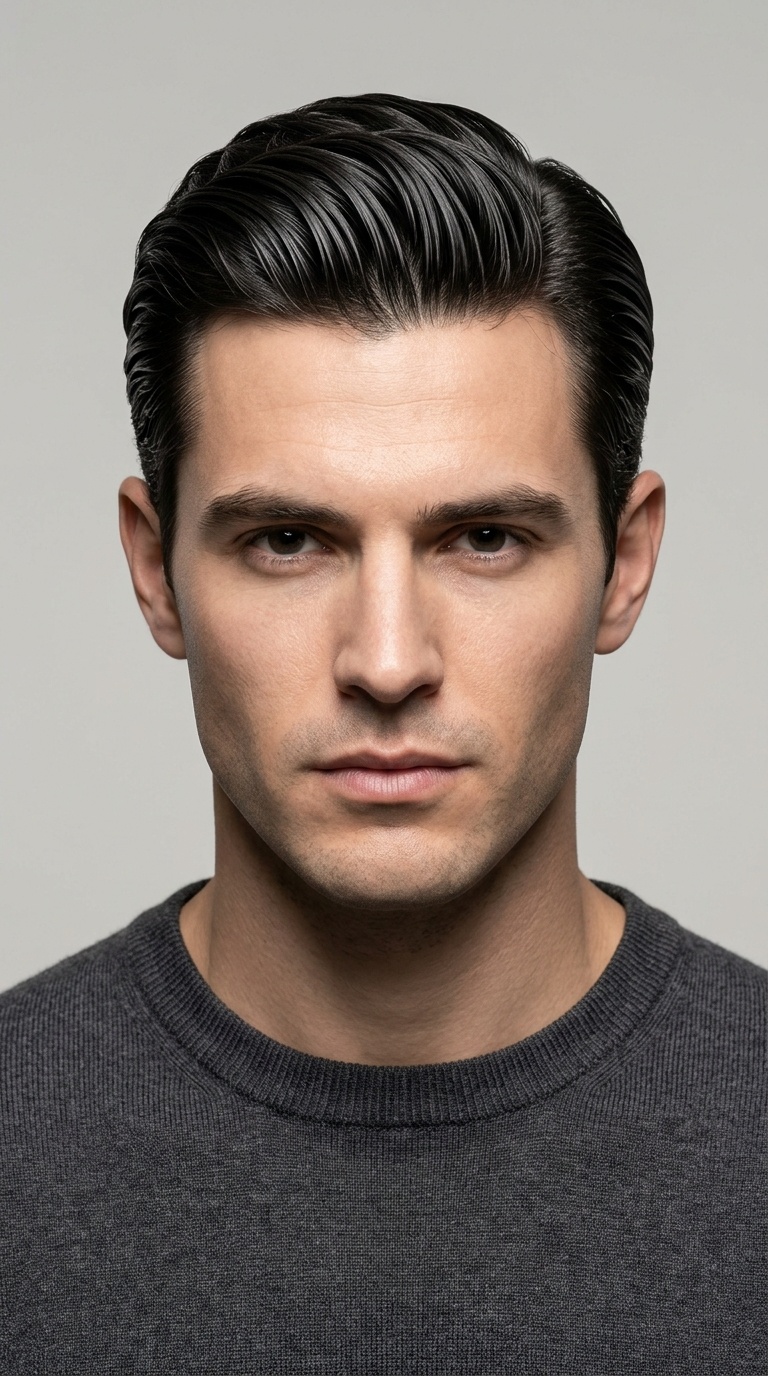 The Slicked-Back Style