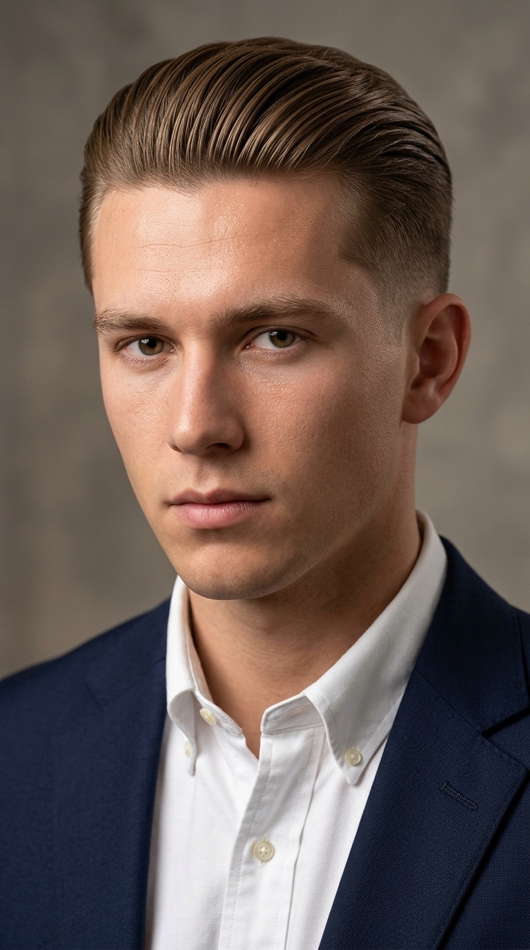 The Slicked-Back Taper