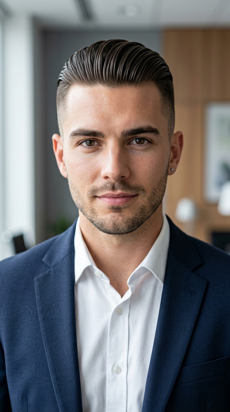 The Slicked-Back Undercut