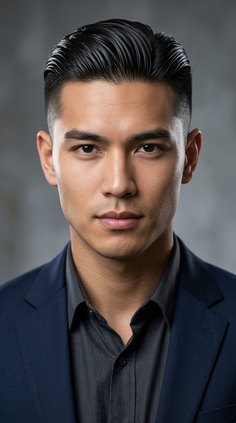 The Slicked-Back Undercut