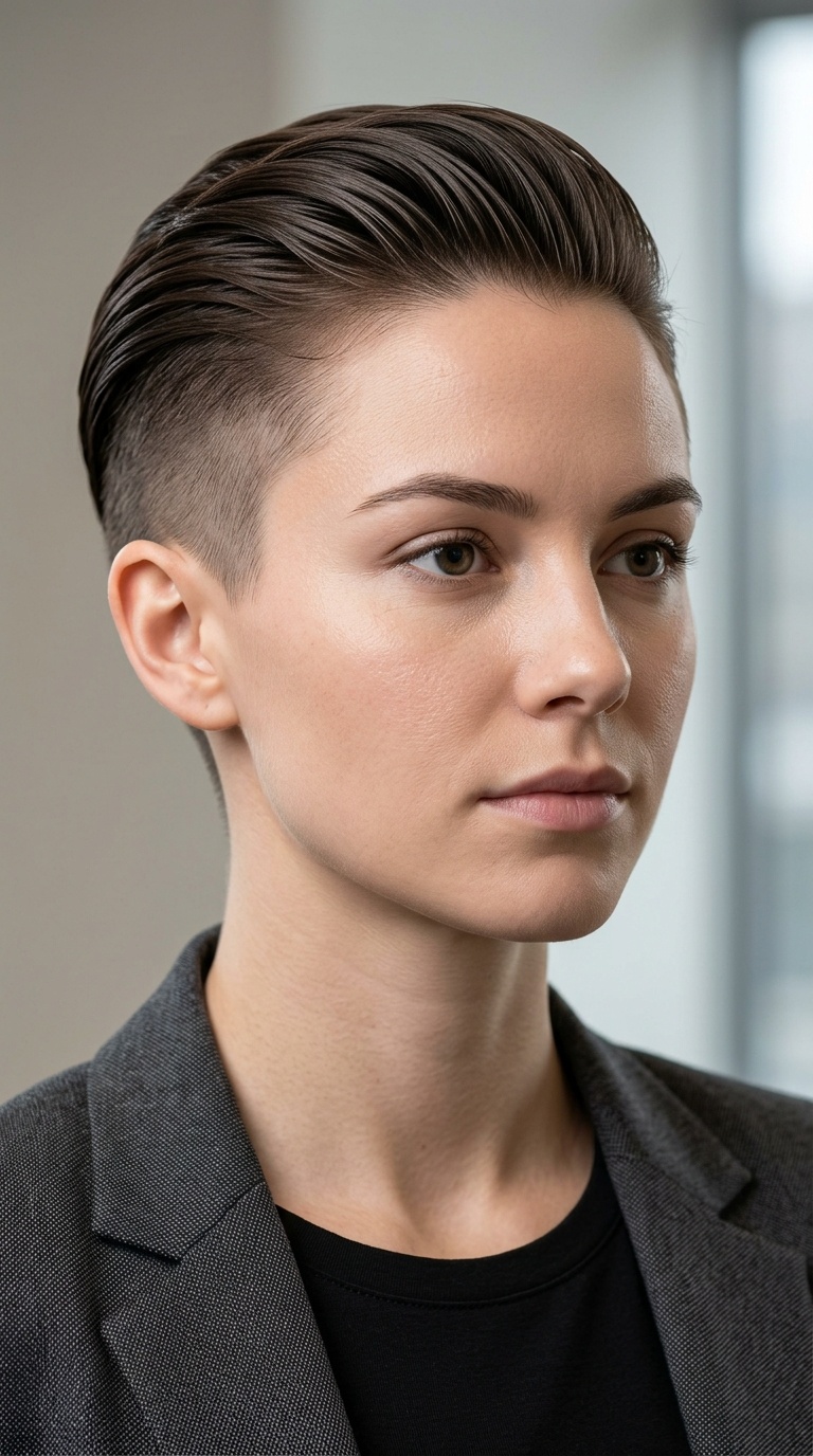 The Slicked-Back Undercut