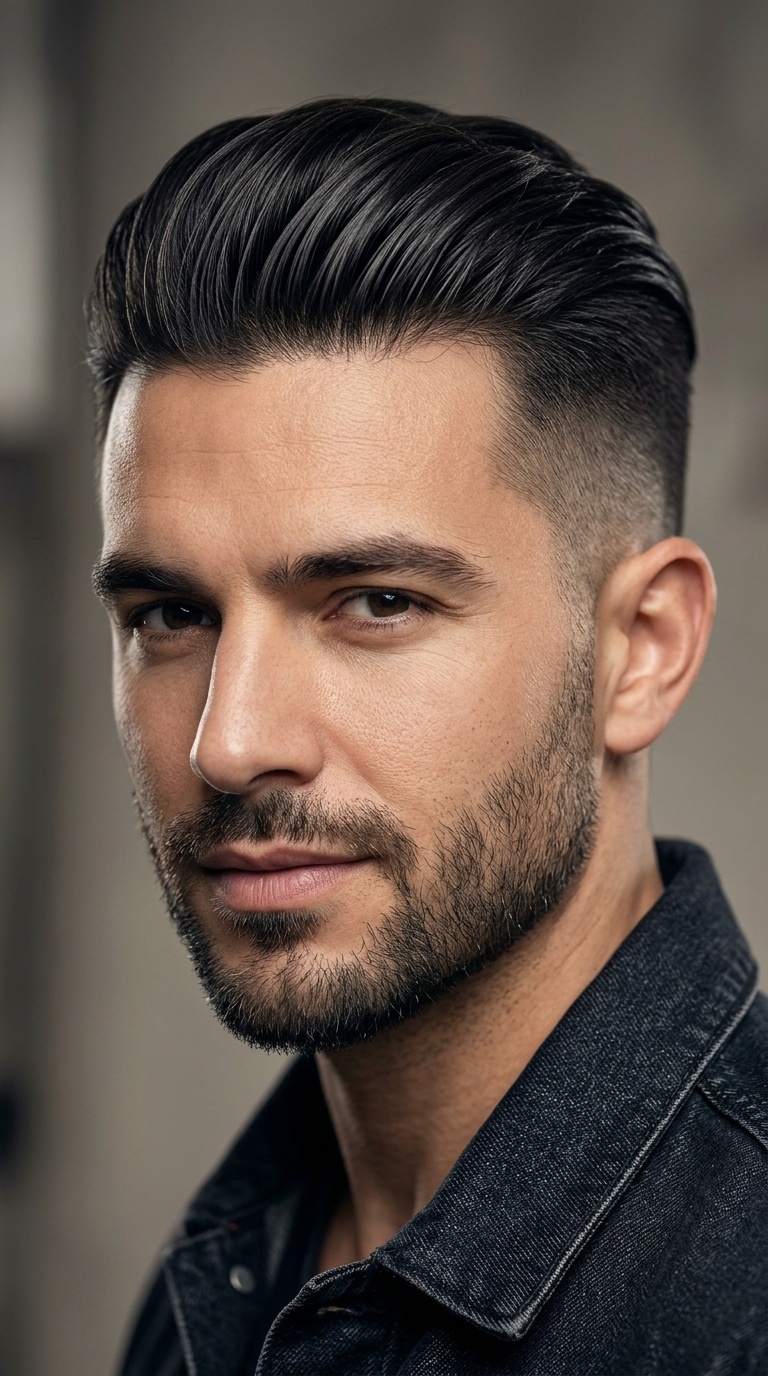 The Slicked-Back Undercut