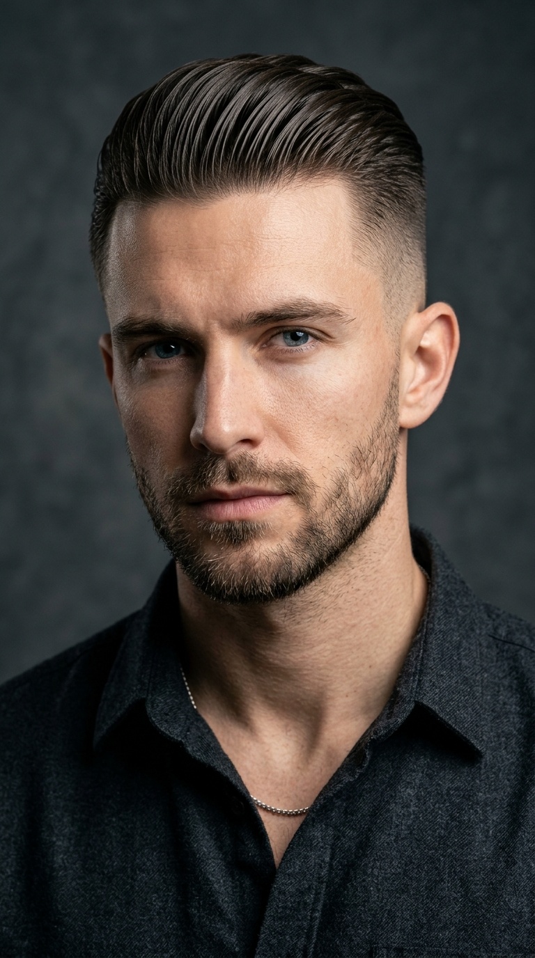The Slicked-Back Undercut