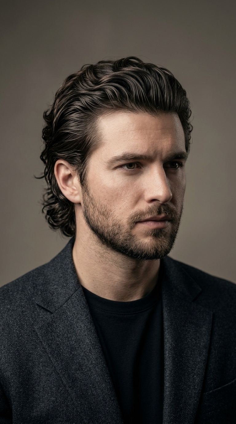 The Slicked-Back Wavy Flow